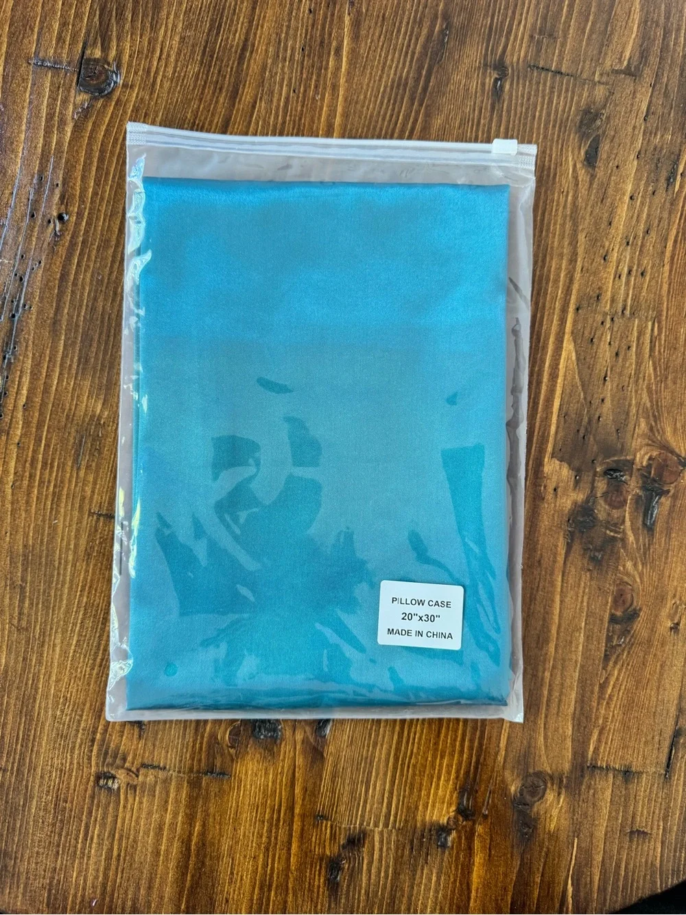 Teal Satin Pillowcase - Luxury Bedding
